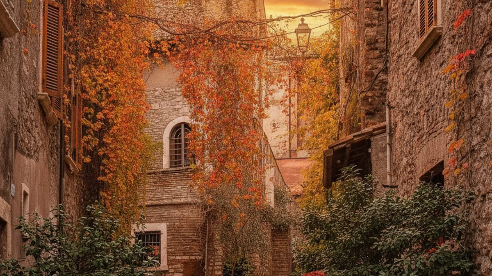 Scorcio del centro storico di Tivoli